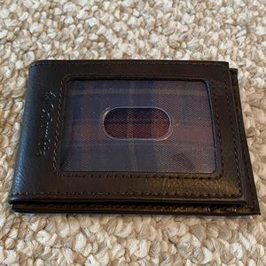 NS Brown Columbia Men's Security Wallet (NWT)